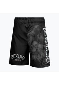 OCTAGON - Spodenki bokserskie męskie Octagon Boxing Family. Kolor: czarny