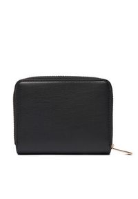 TOMMY HILFIGER - Tommy Hilfiger Mały Portfel Damski Th Icon Med Za Flap AW0AW17742 Czarny. Kolor: czarny. Materiał: skóra #3