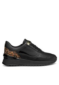 Geox Sneakersy D Desya D5600A 08502 C9999 Czarny. Kolor: czarny. Materiał: skóra #1