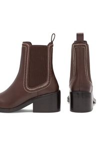 Gino Rossi Botki ALBA-110382 Brązowy. Kolor: brązowy. Materiał: skóra #7