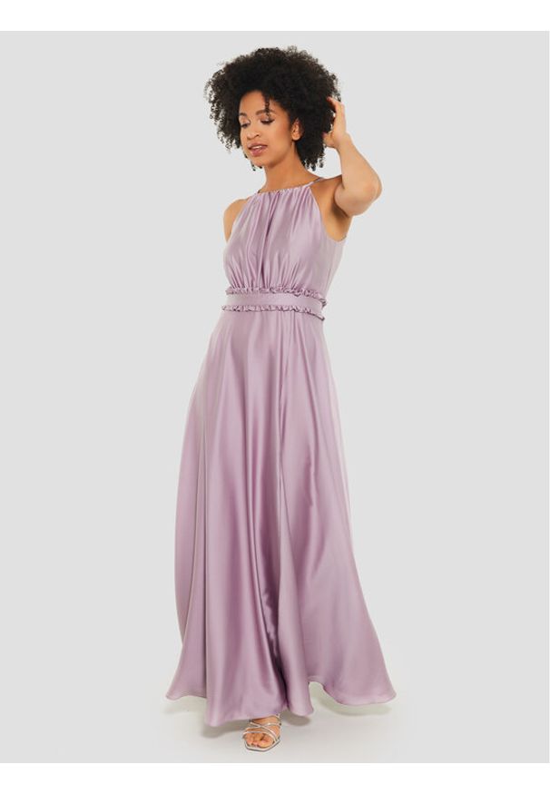 Swing Sukienka wieczorowa 5AE00900 Różowy Regular Fit. Kolor: różowy. Materiał: syntetyk. Styl: wizytowy
