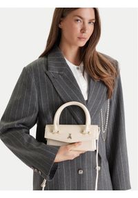 Patrizia Pepe Torebka 8B0111/L061-W405 Écru. Kolor: kremowy. Materiał: skórzane #1