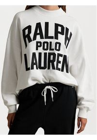 Polo Ralph Lauren Bluza 211978147001 Biały Relaxed Fit. Typ kołnierza: polo. Kolor: biały. Materiał: bawełna #4