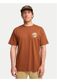 Billabong T-Shirt Rockies EBYZT00380 Brązowy Regular Fit. Kolor: brązowy. Materiał: bawełna #5