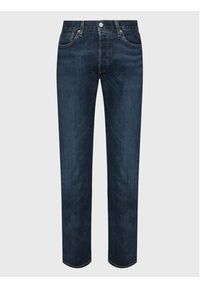 Levi's® Jeansy 501® 00501-3199 Granatowy Straight Leg. Kolor: niebieski