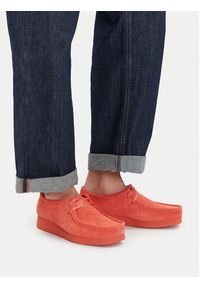 Clarks Półbuty WallabeeEVOSh 26181403 Koralowy. Kolor: pomarańczowy. Materiał: skóra #4