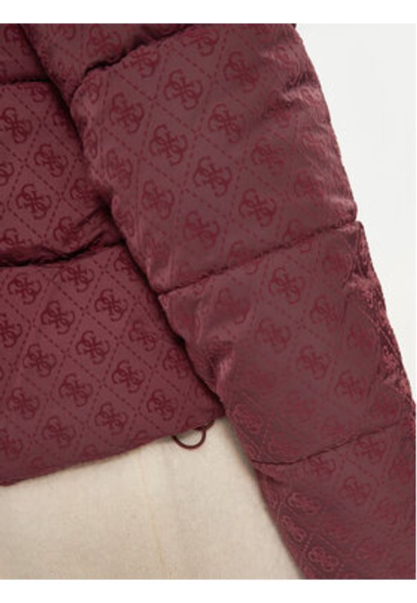 Guess Kurtka przejściowa Daisy W4BL36 WGJZ0 Bordowy Regular Fit. Kolor: czerwony. Materiał: syntetyk
