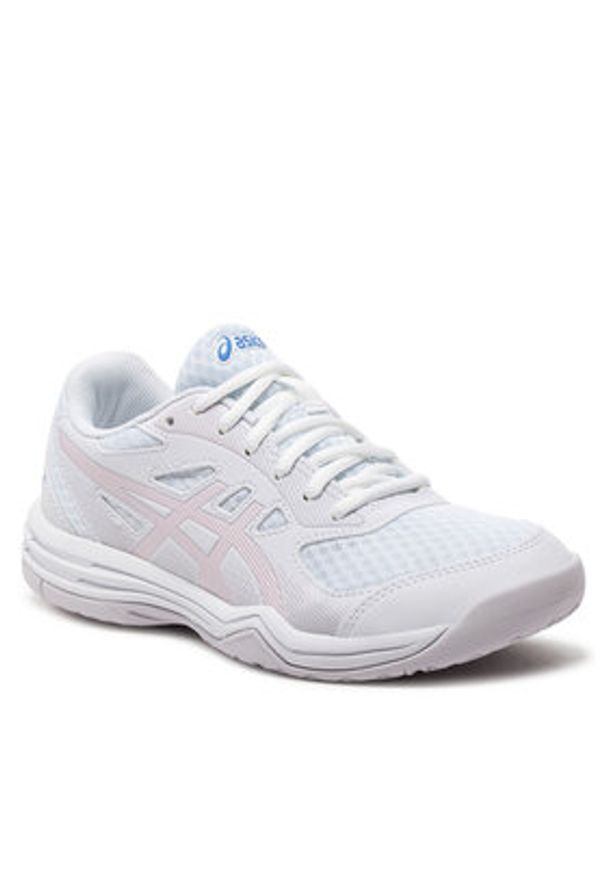 Asics Buty halowe Upcourt 5 1072A088 Biały. Kolor: biały. Materiał: materiał, mesh