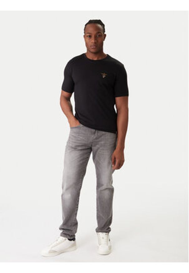 Aeronautica Militare Komplet 2 par bokserek AM1UTI001B Czarny. Kolor: czarny. Materiał: bawełna