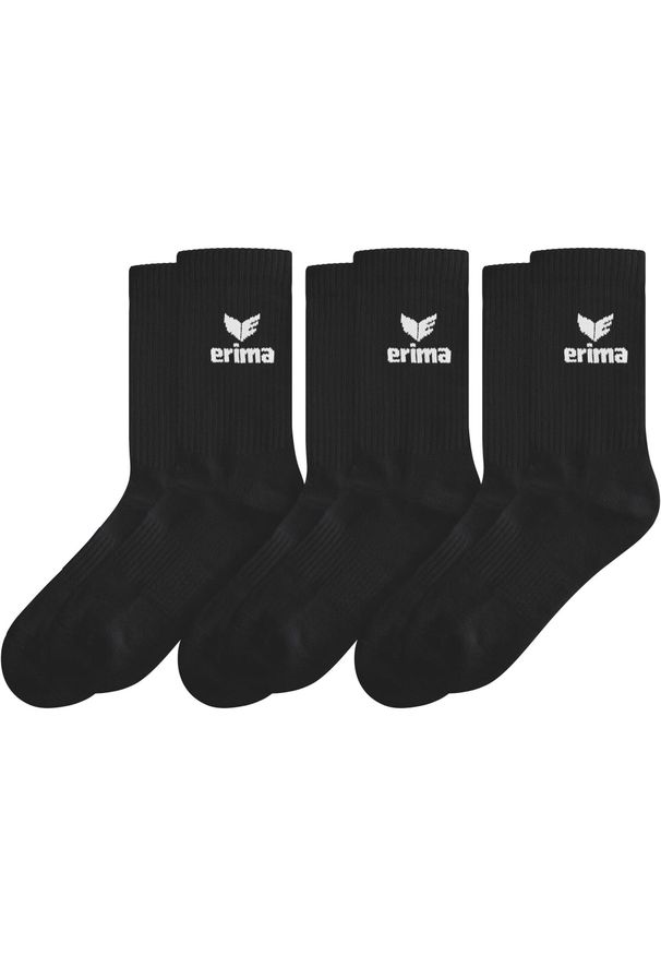 ERIMA - Skarpetki Erima (x3). Kolor: czarny