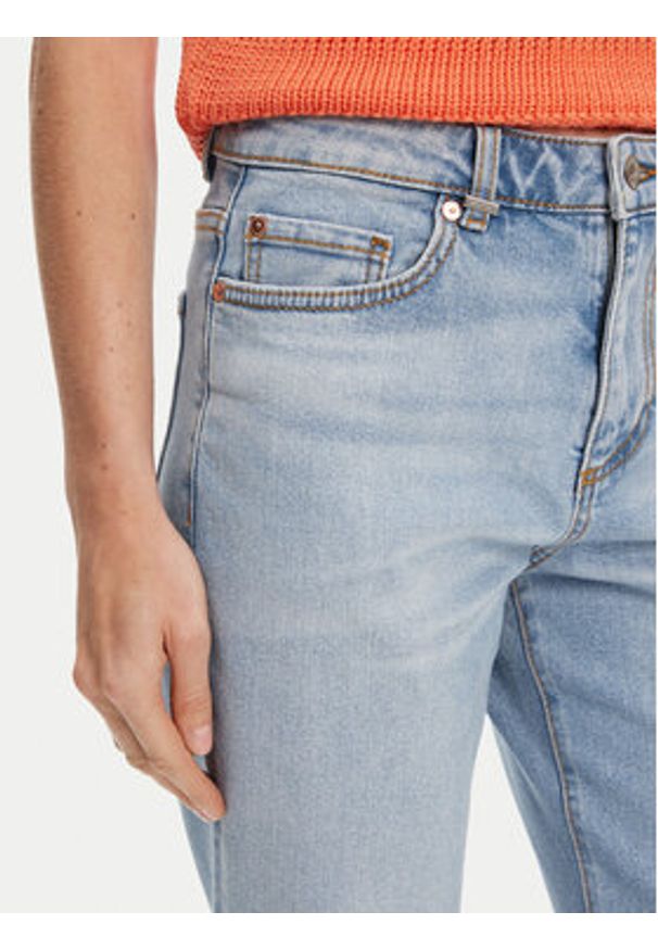 United Colors of Benetton - United Colors Of Benetton Jeansy 41TBDE00J Niebieski Straight Leg. Kolor: niebieski