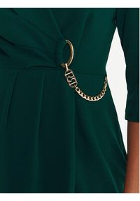 Rinascimento Sukienka koktajlowa CFC0020071002 Zielony Regular Fit. Kolor: zielony. Materiał: syntetyk. Styl: wizytowy #3