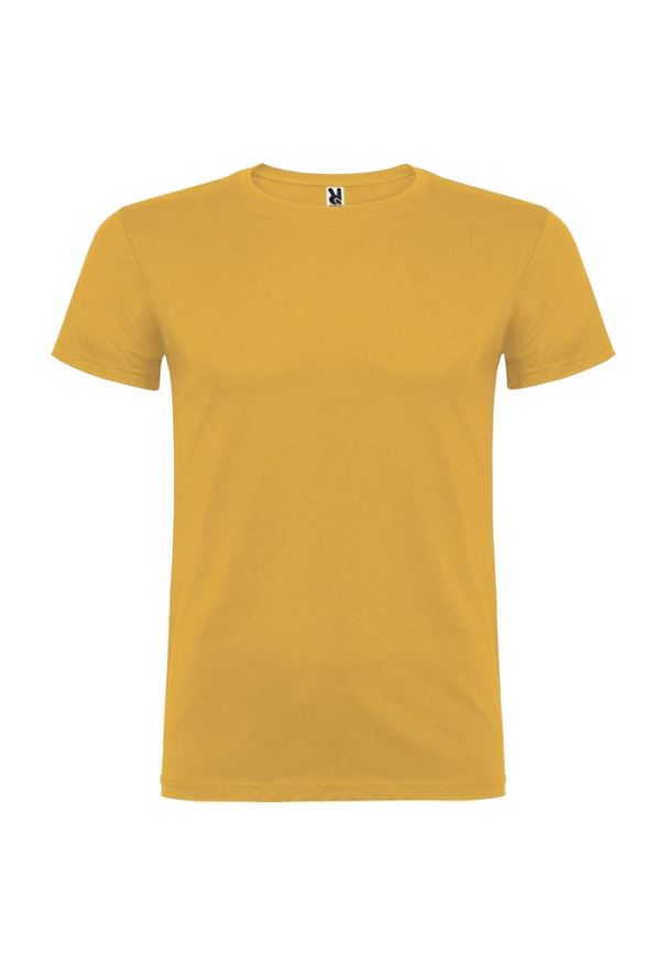 ROLY - Koszulka Z Krótkim Rękawem Męska Beagle. Kolor: żółty. Długość rękawa: krótki rękaw. Długość: krótkie. Sport: turystyka piesza