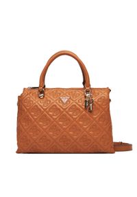 Guess Torebka Adelasia HWQL96 58060 Beżowy. Kolor: beżowy. Materiał: skórzane