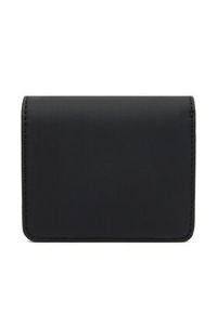 Love Moschino - LOVE MOSCHINO Mały Portfel Damski JC5612PP1NKD0000 Czarny. Kolor: czarny. Materiał: skóra