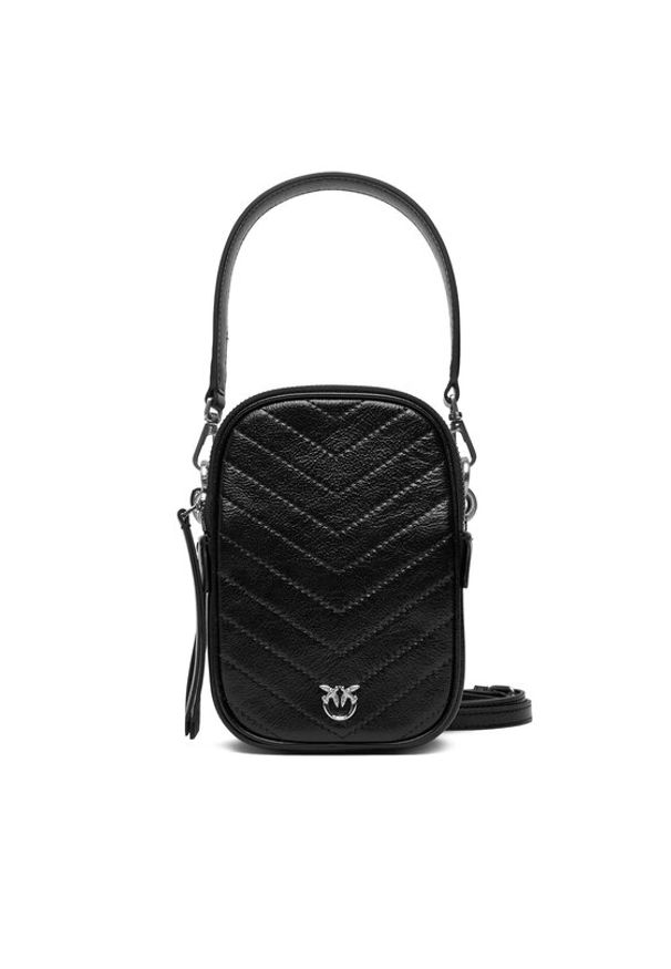 Pinko - PINKO Torebka Cargo Pouch AI 25-26 PCPL 105134 A2JC Czarny. Kolor: czarny. Materiał: skórzane