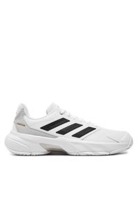 Adidas - adidas Buty CourtJam Control 3 Tennis IF7888 Biały. Kolor: biały. Materiał: mesh, materiał