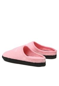 TOMMY HILFIGER - Tommy Hilfiger Kapcie Indoor Slipper T3A0-32441-1506 Różowy. Kolor: różowy. Materiał: materiał