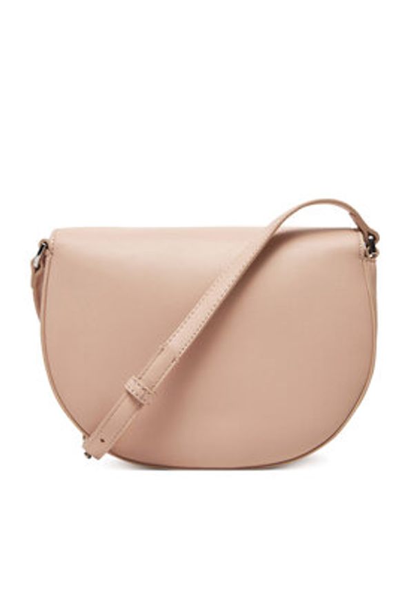 Calvin Klein Torebka Ck Hw Crossbody Saddle Bag K60K613236 Różowy. Kolor: różowy. Materiał: skórzane