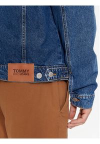 Tommy Jeans Kurtka jeansowa DM0DM17472 Granatowy Regular Fit. Kolor: niebieski. Materiał: bawełna