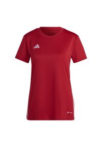 Adidas - Tabela 23 Jersey. Kolor: biały, czerwony, wielokolorowy. Materiał: jersey