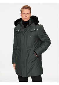 Moose Knuckles Parka Original Stirling M32MP261S Zielony Regular Fit. Kolor: zielony. Materiał: bawełna