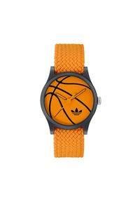 Adidas - adidas Zegarek Game One AOSY25026 Czarny. Kolor: czarny