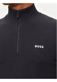 BOSS - Boss Sweter Ever-X_QZ 50498518 Granatowy Regular Fit. Kolor: niebieski. Materiał: bawełna #4