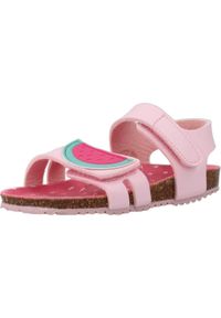 Garvalin - Sandały GARVALIN 212430G Rose. Kolor: różowy. Materiał: syntetyk, tkanina. Sezon: lato