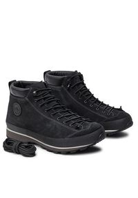 LOMER - Lomer Trekkingi Bio Naturale Mid Mtx Suede 50085/A Czarny. Kolor: czarny. Materiał: zamsz, skóra. Sport: turystyka piesza #5