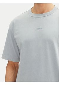 Hugo - HUGO T-Shirt Docku 50531739 Niebieski jasny Relaxed Fit. Kolor: niebieski. Materiał: bawełna #3