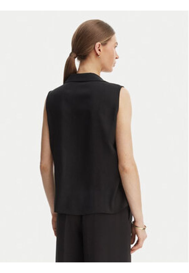 Rinascimento Bluzka CFC0127446003 Czarny Regular Fit. Kolor: czarny. Materiał: syntetyk