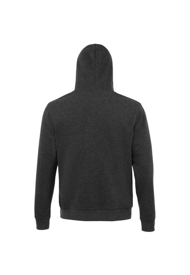 SOL'S - Męska Bluza Z Kapturem Spencer Polycotton. Typ kołnierza: kaptur. Kolor: wielokolorowy, szary, brązowy