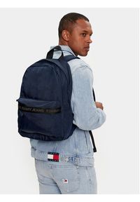 Tommy Jeans Plecak Tjm Essential Dome Backpack AM0AM11175 Granatowy. Kolor: niebieski. Materiał: materiał #3