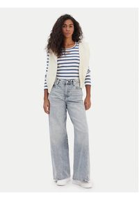 TOMMY HILFIGER - Tommy Hilfiger Jeansy 70's WW0WW48519 Niebieski Wide Leg. Kolor: niebieski #4