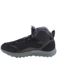 Buty trekkingowe męskie, Under Armour Charged Bandit Trek 2. Zapięcie: sznurówki. Kolor: wielokolorowy, czarny, szary. Materiał: guma, syntetyk, tkanina, materiał. Szerokość cholewki: normalna