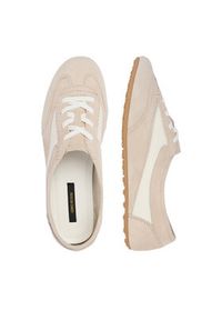Gino Rossi - GINO ROSSI Sneakersy EO-V2313-05 Beżowy. Kolor: beżowy. Materiał: zamsz, skóra #8
