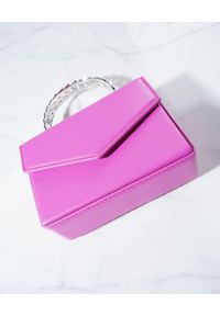 AMINA MUADDI - Różowa torebka Superamini Pernille. Kolor: różowy, wielokolorowy, fioletowy #4