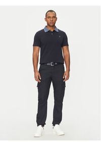 Guess Polo M5GP66 J1314 Niebieski Regular Fit. Typ kołnierza: polo. Kolor: niebieski. Materiał: bawełna