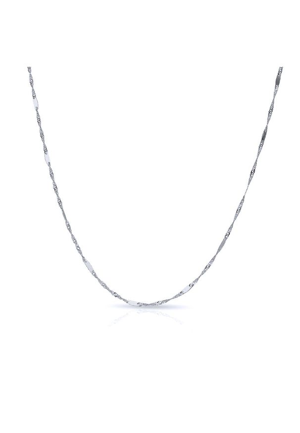 W.KRUK Unikalny Łańcuszek Złoty - złoto 585 - ZVI/LS04B. Materiał: złote. Kolor: złoty. Wzór: ze splotem