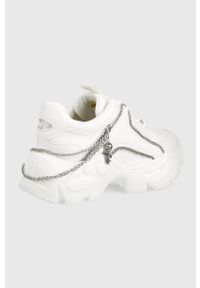 Buffalo buty Brinary Chain 2.0 kolor biały. Zapięcie: sznurówki. Kolor: biały. Obcas: na platformie