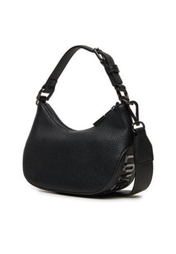 Love Moschino - LOVE MOSCHINO Torebka JC4019PP1LLT000A Czarny. Kolor: czarny. Materiał: skórzane