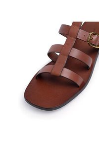 Gino Rossi Sandały LERICI-112790 Brązowy. Kolor: brązowy. Materiał: skóra #8