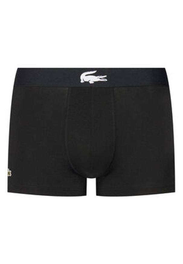 Lacoste Komplet 3 par bokserek 5H1291 Czarny. Kolor: czarny. Materiał: bawełna