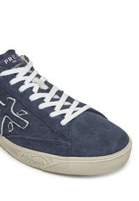 Premiata Sneakersy Steven Var 6643 Granatowy. Kolor: niebieski. Materiał: skóra, zamsz #5
