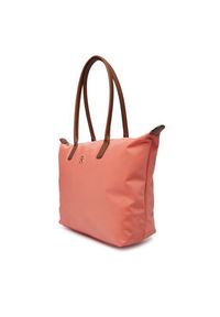 TOMMY HILFIGER - Tommy Hilfiger Torebka Popette Tote AW0AW17711 Koralowy. Kolor: pomarańczowy #6