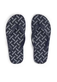 Kappa Japonki 371G1KW Blue Marine - Beige Lt Almond Kolorowy. Materiał: syntetyk, materiał. Wzór: kolorowy. Styl: marine #5