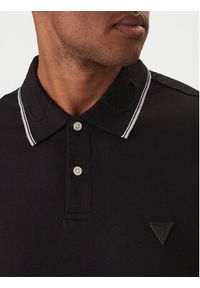 Guess Polo M6RP66 J1314 Czarny Regular Fit. Typ kołnierza: polo. Kolor: czarny. Materiał: syntetyk #2