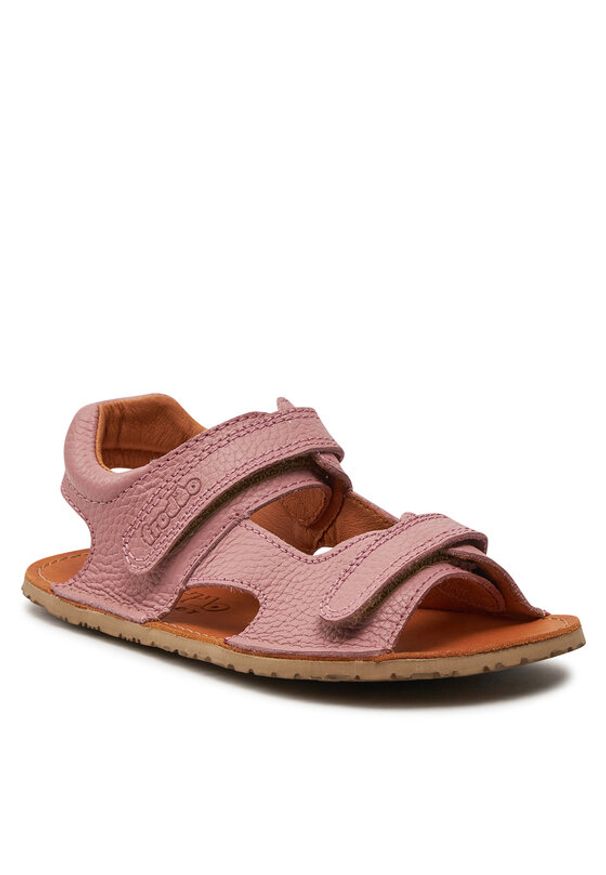 Froddo Sandały Flexy Mini G3150268-5 S Różowy. Kolor: różowy. Materiał: skóra