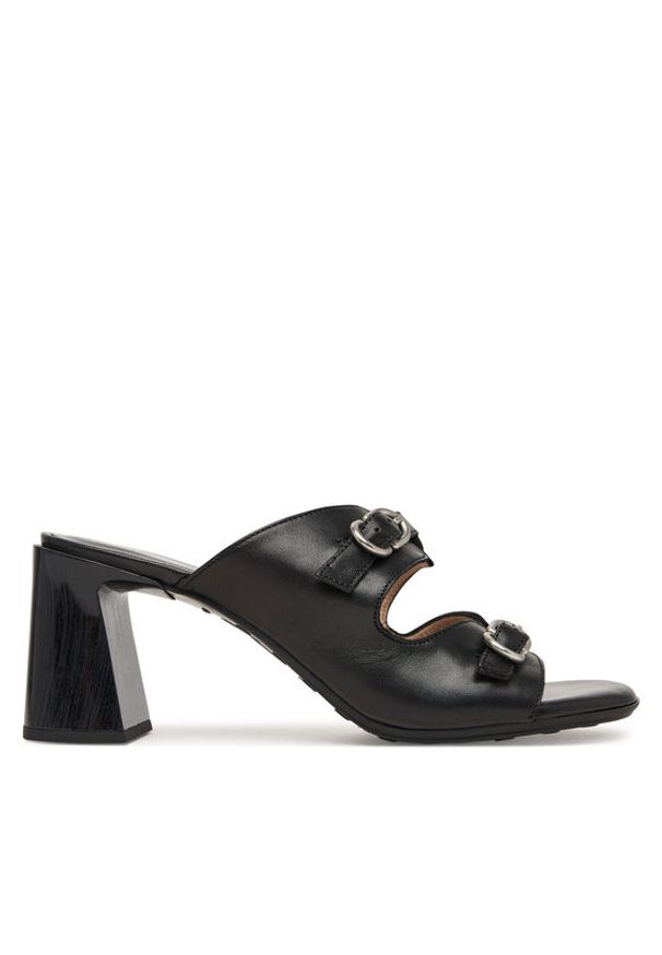 Hispanitas Klapki HV264803 C008 Czarny. Kolor: czarny. Materiał: materiał